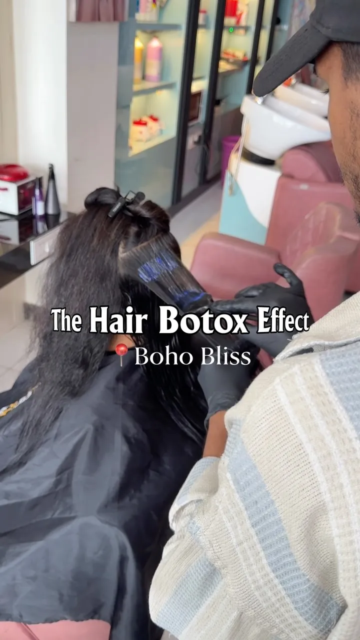 Hair Botox result